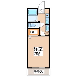 パークノヴァ新屋敷の物件間取画像